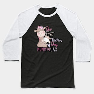 Our First Mothers Day Giraffe Baseball T-Shirt